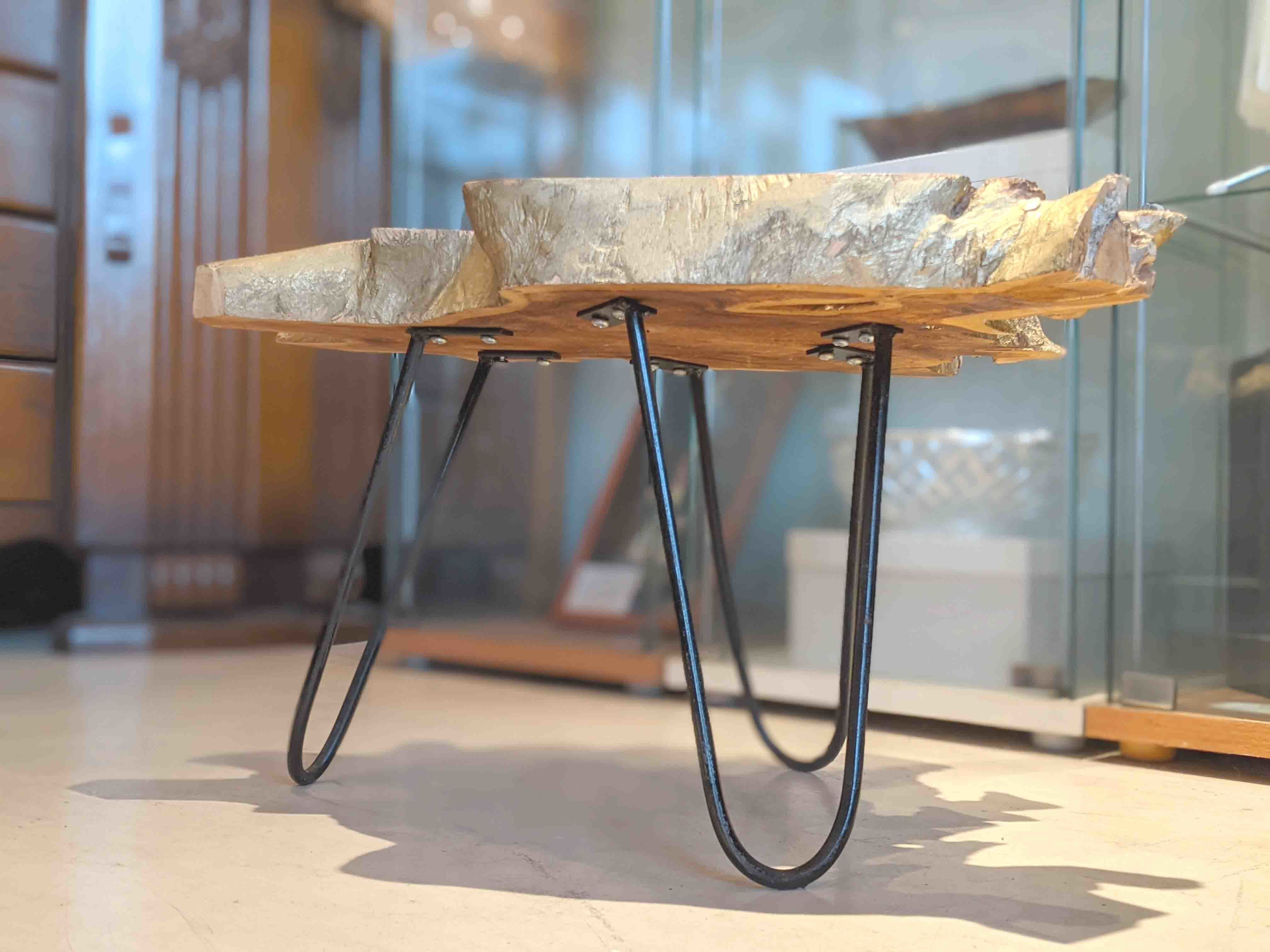 無垢材家具】Tree Trunk Coffee Table/木の幹のコーヒーテーブル 無垢材家具】Tree Trunk Coffee Table/木の幹のコーヒーテーブル