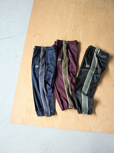 NEEDLES Zipped Track Pant - Poly Smooth : 『Bumpkins putting on airs』