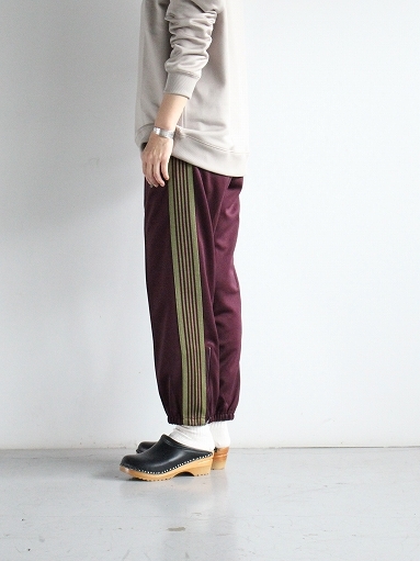 NEEDLES Zipped Track Pant - Poly Smooth : 『Bumpkins putting on airs』