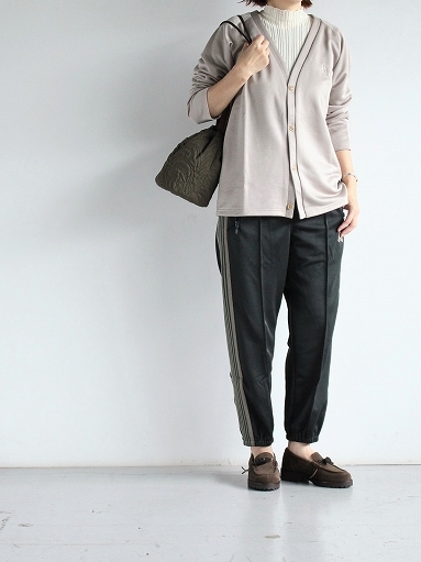 NEEDLES Zipped Track Pant - Poly Smooth : 『Bumpkins putting on airs』