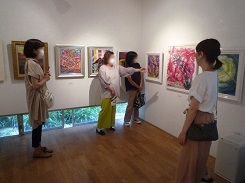 2021.7.31 『6人展』～アトリエ宮地/夏の絵画作品～が開催されました_e0189606_14374119.jpg