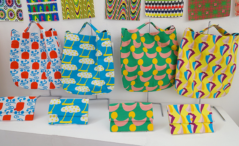 【Kayoko Kawata「コレマデモ コレカラモ」Zakuro original print textile展】_a0017350_07262430.jpg