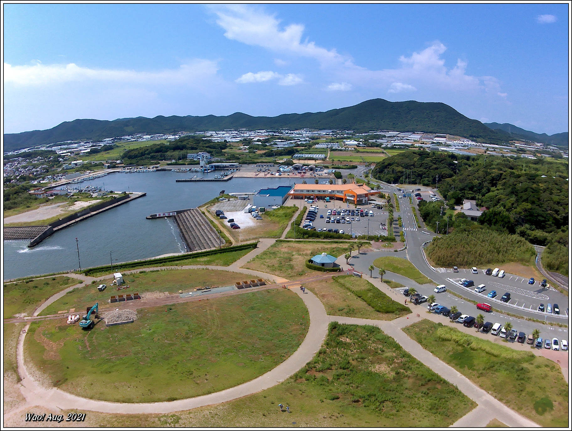 空から見た風景（2021）－０５　赤羽根海岸上空_c0198669_17161142.jpg