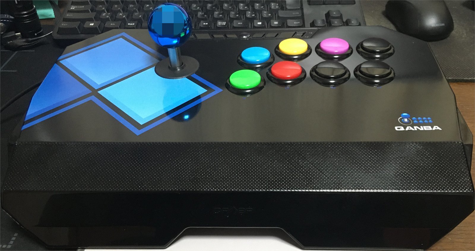 Qanba EVO Drone 移動ボタン追加