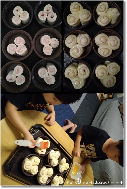 【ミッキーパン!?】三つ子ハムロールとメルヘンチックの意味は?&姫の鼻血_a0348473_06550582.jpg