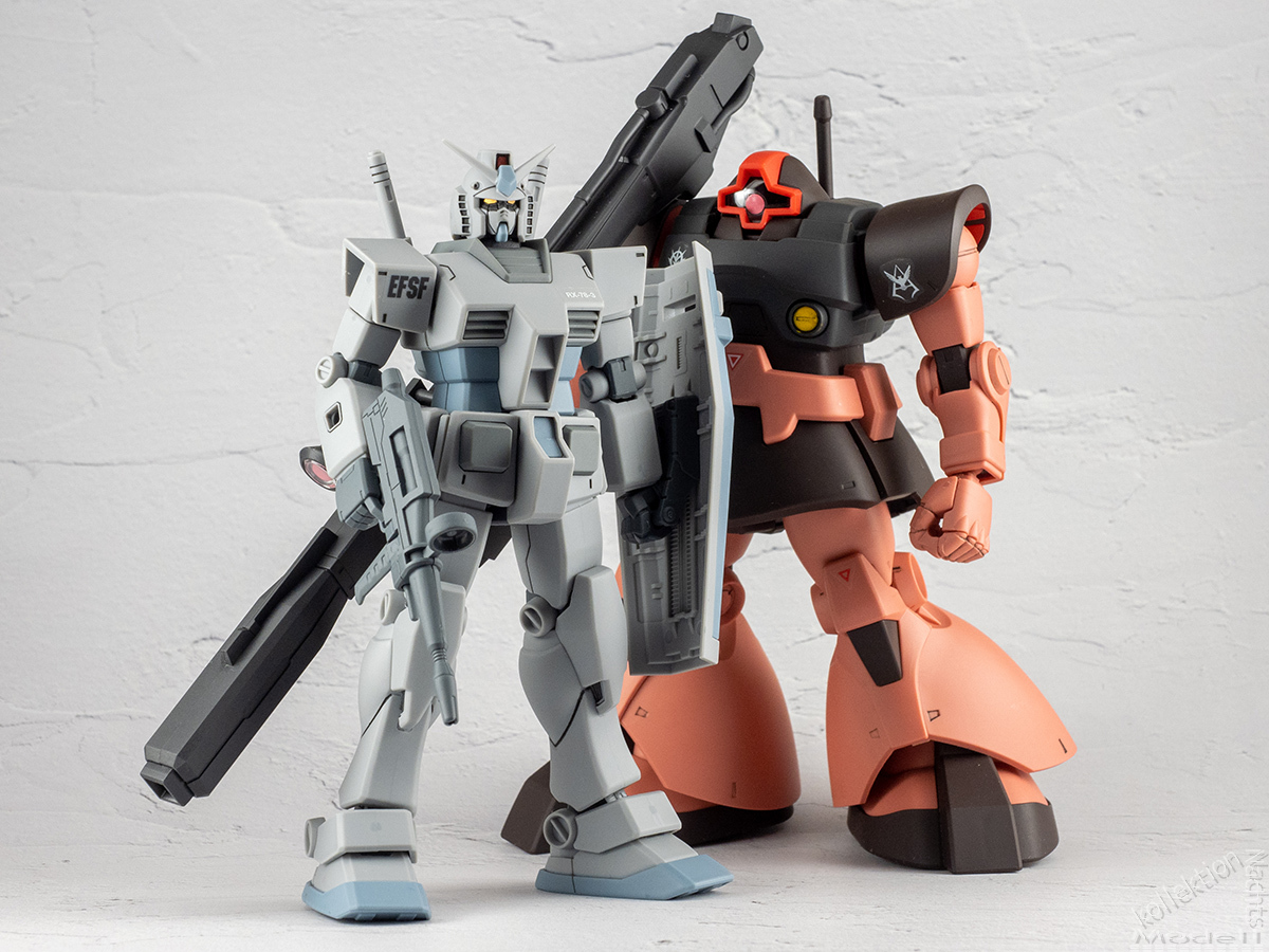 HGパラスアテネ　ＨＧ 1/144 Ｇ３ガンダム＋シャア専用リックドムセット