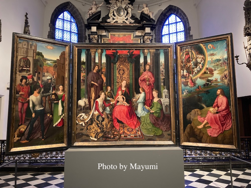 絵画色鉛筆風景画『ベルギー聖母教会』原画 日本製 絵画色鉛筆風景画『ベルギー聖母教会』原画 絵画 - 絵画