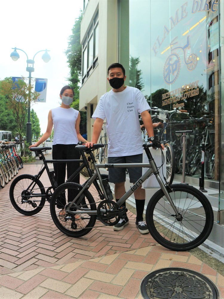 8月13日 渋谷 原宿 の自転車屋 FLAME bike前です_e0188759_18283143.jpg
