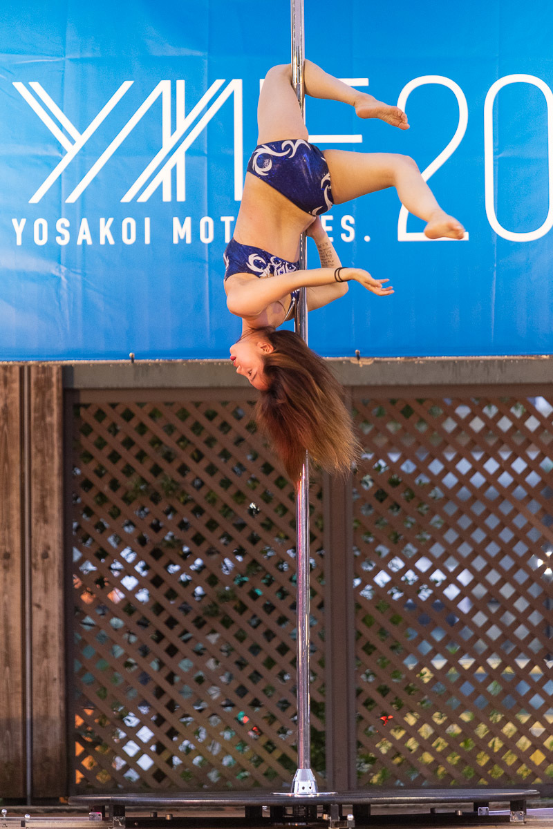 よさこいモーターフェス2021 ポールダンス_a0077663_14432442.jpg
