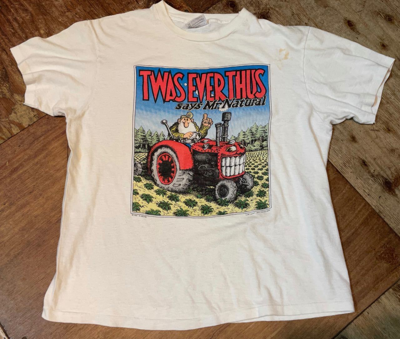 Robert Crumb/Zap Comix S/S T-shirt（ロバート・クラム Tシャツ