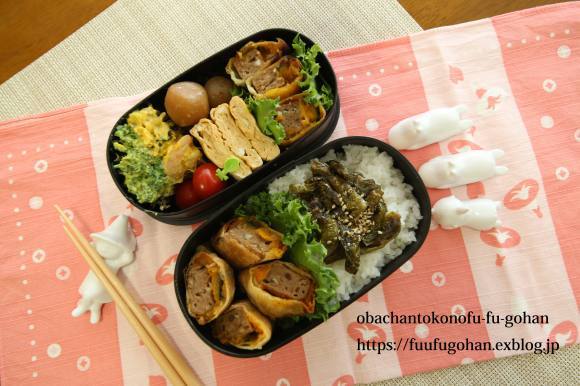 マルシンハンバーグ弁当 おばちゃんとこのフーフー 夫婦 ごはん