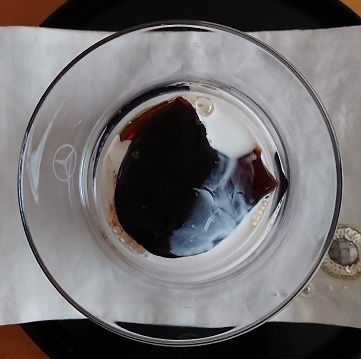 ガトーフェスハラダの コーヒーゼリー_a0264383_16511944.jpg