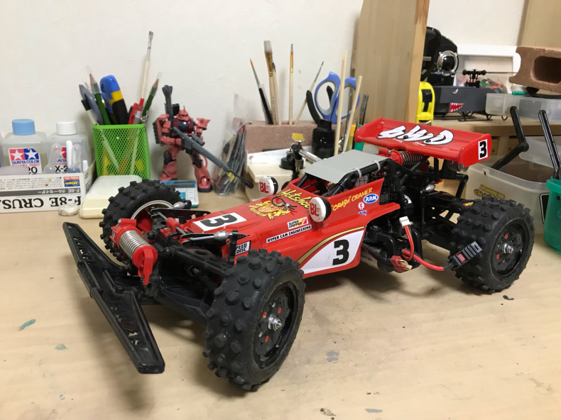 タミヤ　ホットショット4WD   カスタム タミヤ ホットショット4WD カスタム - メルカリ