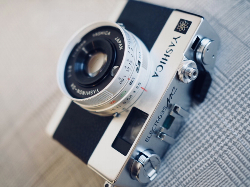 写真】娘のモノクロフィルム撮影 ～YASHICA ELECTRO 35 MC : SAM
