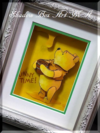 可愛い！ プーさん～♪ : Spring Road ～Shadow Box Art～