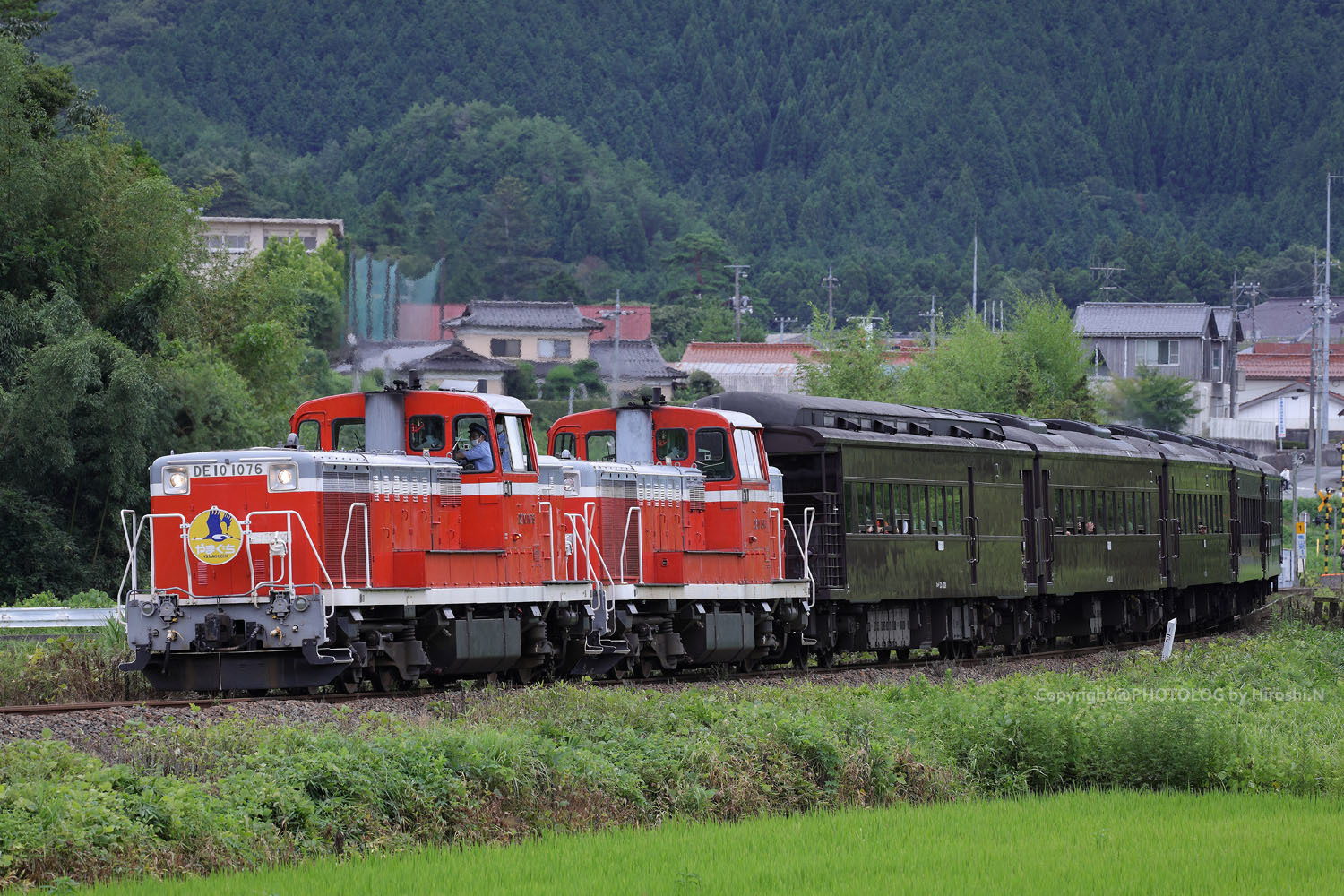 2021/8/8 Sun. 山口線 DLやまぐち号 : PHOTOLOG by Hiroshi.N