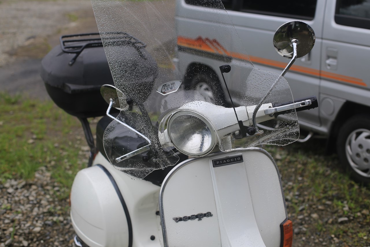 Vespa純正 ブラックミラー左右セット | Vespa（ベスパ）の事なら
