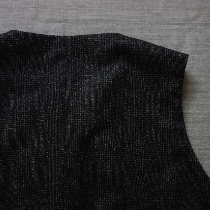 10月の製作 / classic artisanal tweed vest_e0130546_17281484.jpg