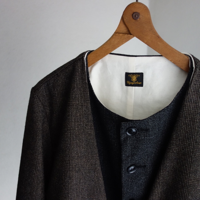 10月の製作 / classic artisanal tweed vest_e0130546_17410711.jpg