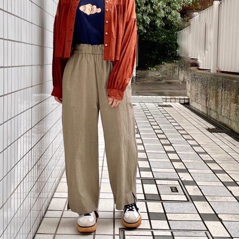 l'atelier du savon )) C/ワッシャーチェックパンツ : l'atelier