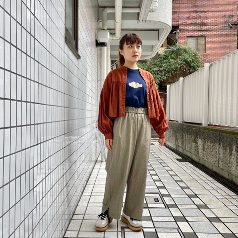 l'atelier du savon )) C/ワッシャーチェックパンツ : l'atelier