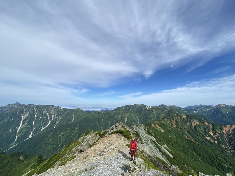 2021年8月 『北アルプス、槍から笠へ』  August 2021 \"Japan Alps, From Mt Yari to Mt Kasa\"_c0219616_20041586.jpg