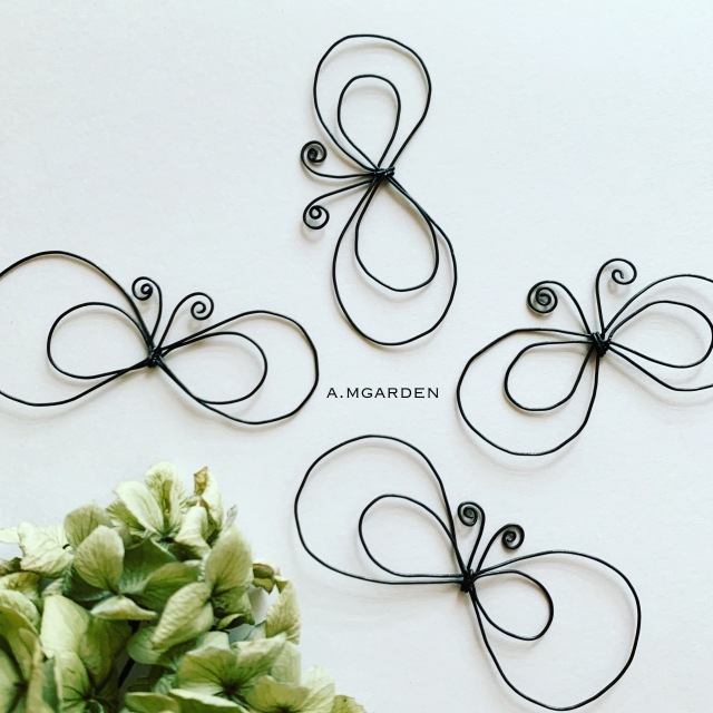ワイヤーちょうちょ 2重羽根 A Mgarden