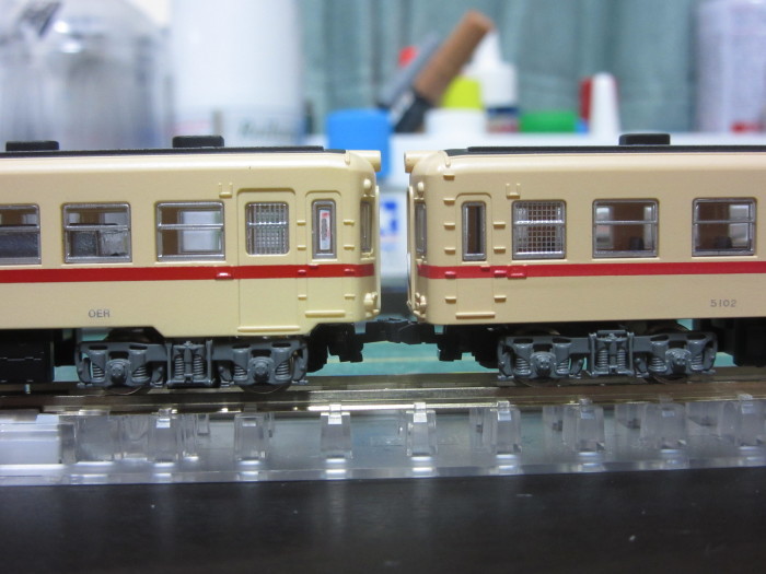 鉄コレ・小田急キハ5000／キハ5100（一話完結） : 赤い電車は