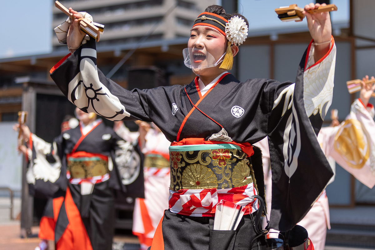 たびひろよさこい 濱長 花神楽 その4_a0077663_14213672.jpg