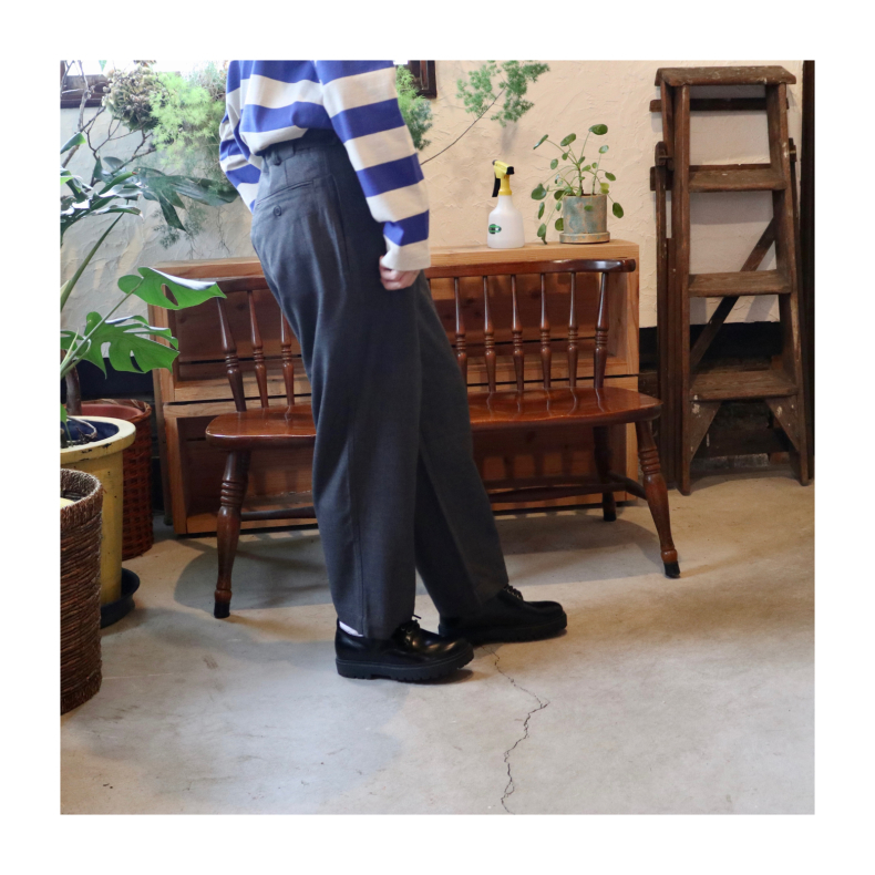 【maison de soil UNISEX】COMFORTABLE CROPPED PANTS_d0000298_18190609.jpg