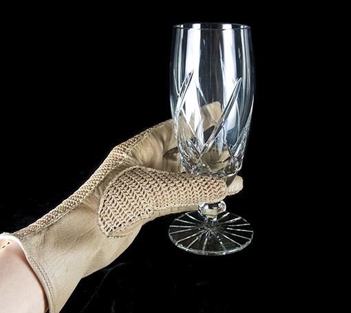 N.1436 クリスタル・ド ・パリ シャンパンフルート4客セット/フランス