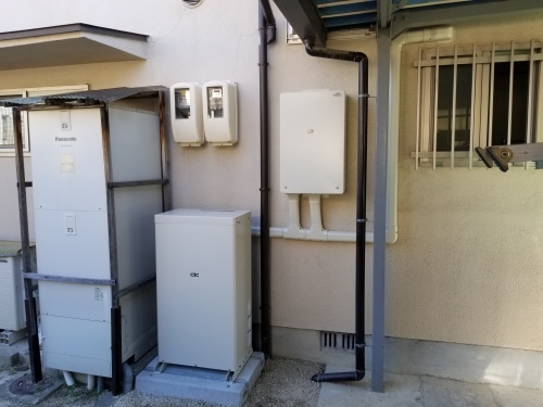 佐伯区・K様邸 蓄電池システム設置工事_d0125228_20304136.jpg