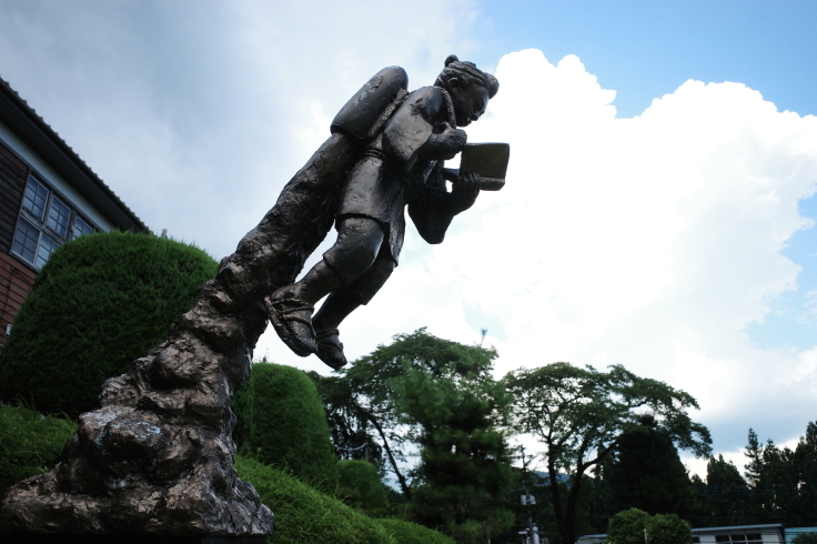 芳山作 二宮金次郎 銅像 ☆OH!!SHOWA☆二宮尊徳像☆芳