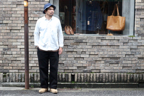 「orSlow」 経年変化も楽しめる \"M-52 FRENCH ARMY TROUSER\" (03-5252-61) ご紹介_f0191324_08230234.jpg