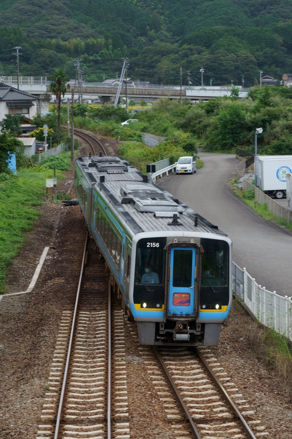 土讃線 上り特急あしずり12号・下り7号（多ノ郷駅構内） 南風・しまんと・剣山 ちょこっと・・・