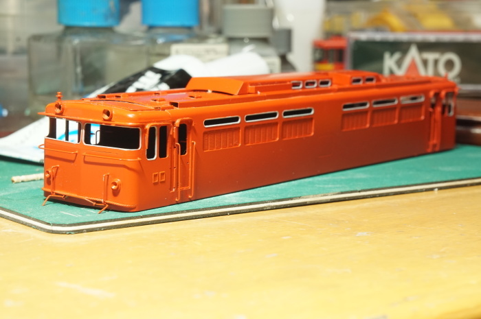 鉄道模型・HO】EF67 0番台を作る（久々の金属機関車キット）・2