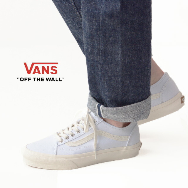 VANS [ヴァンズ] OLD SKOOL TAPERED (ECO THEORY) WHITE/NATURAL [VN0A54F49FQ]_f0051306_09311988.jpg