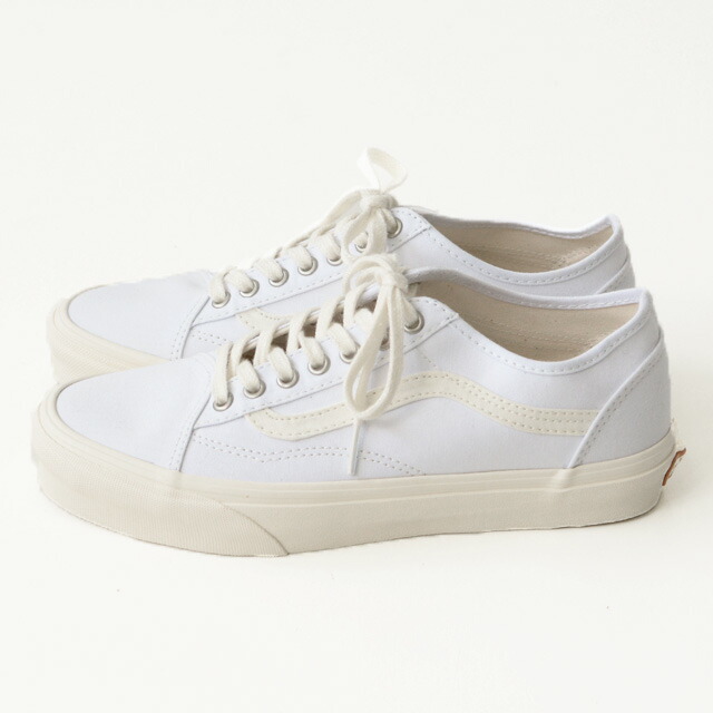 VANS [ヴァンズ] OLD SKOOL TAPERED (ECO THEORY) WHITE/NATURAL [VN0A54F49FQ]_f0051306_09312004.jpg