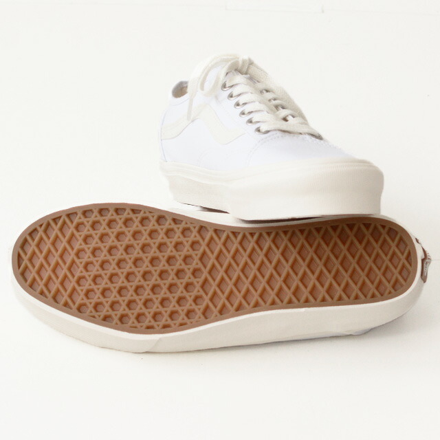 VANS [ヴァンズ] OLD SKOOL TAPERED (ECO THEORY) WHITE/NATURAL [VN0A54F49FQ]_f0051306_09312019.jpg