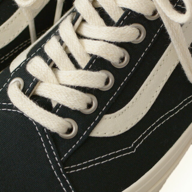 VANS [ヴァンズ] OLD SKOOL TAPERED (ECO THEORY) BLACK/NATURAL [VN0A54F49FN]_f0051306_09372371.jpg