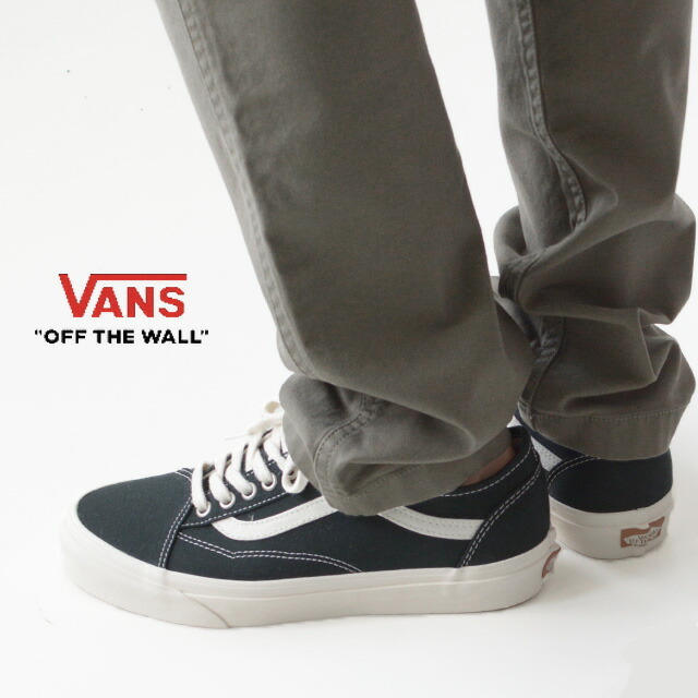 VANS [ヴァンズ] OLD SKOOL TAPERED (ECO THEORY) BLACK/NATURAL [VN0A54F49FN]_f0051306_09372387.jpg