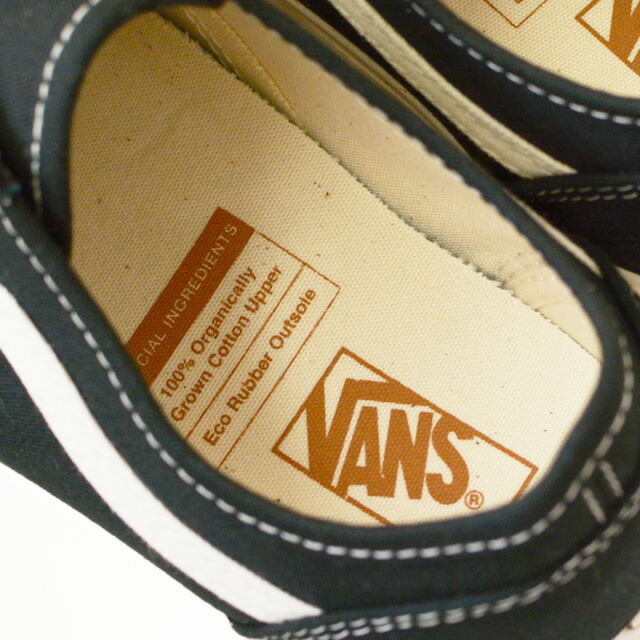 VANS [ヴァンズ] OLD SKOOL TAPERED (ECO THEORY) BLACK/NATURAL [VN0A54F49FN]_f0051306_09375437.jpg