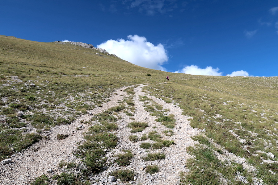 ああ歯医者3週間ぶりとシビッリーニ山脈の歯のような岩_f0234936_07042174.jpg