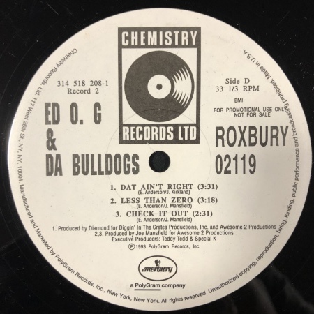 ヒップホップ+ラップ Ed O.G &amp; Da Bulldogs (OG LP) Ed O.G & Da Bulldogs (OG LP)
