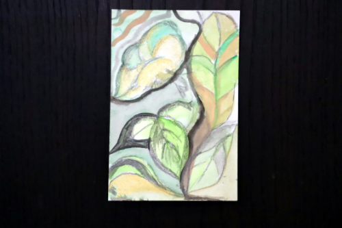 季節レク ~ 残暑見舞い絵手紙作品② ~_e0222340_16002752.jpg