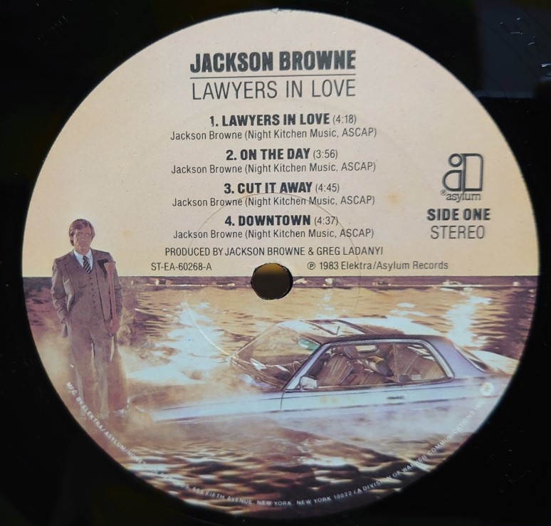 Jackson Browne その8 1980s : アナログレコード巡礼の旅