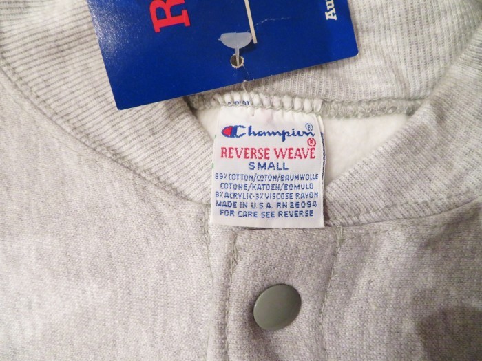 DEAD STOCK 90's Made in U.S.A. Champion REVERSE WEAVE SNAP DEAD STOCK 90's Made in U.S.A. Champion REVERSE WEAVE SNAP