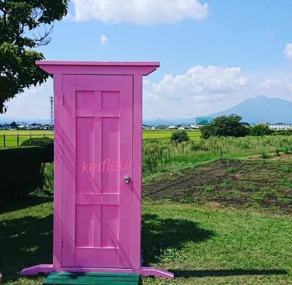 どこでもドア と 田さ恋いむら おもちゃ箱ぐらし 青森市 お花教室 ケイ フルール