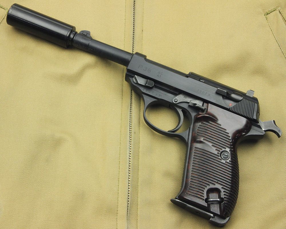 マルゼン　P38 専用サイレンサー付