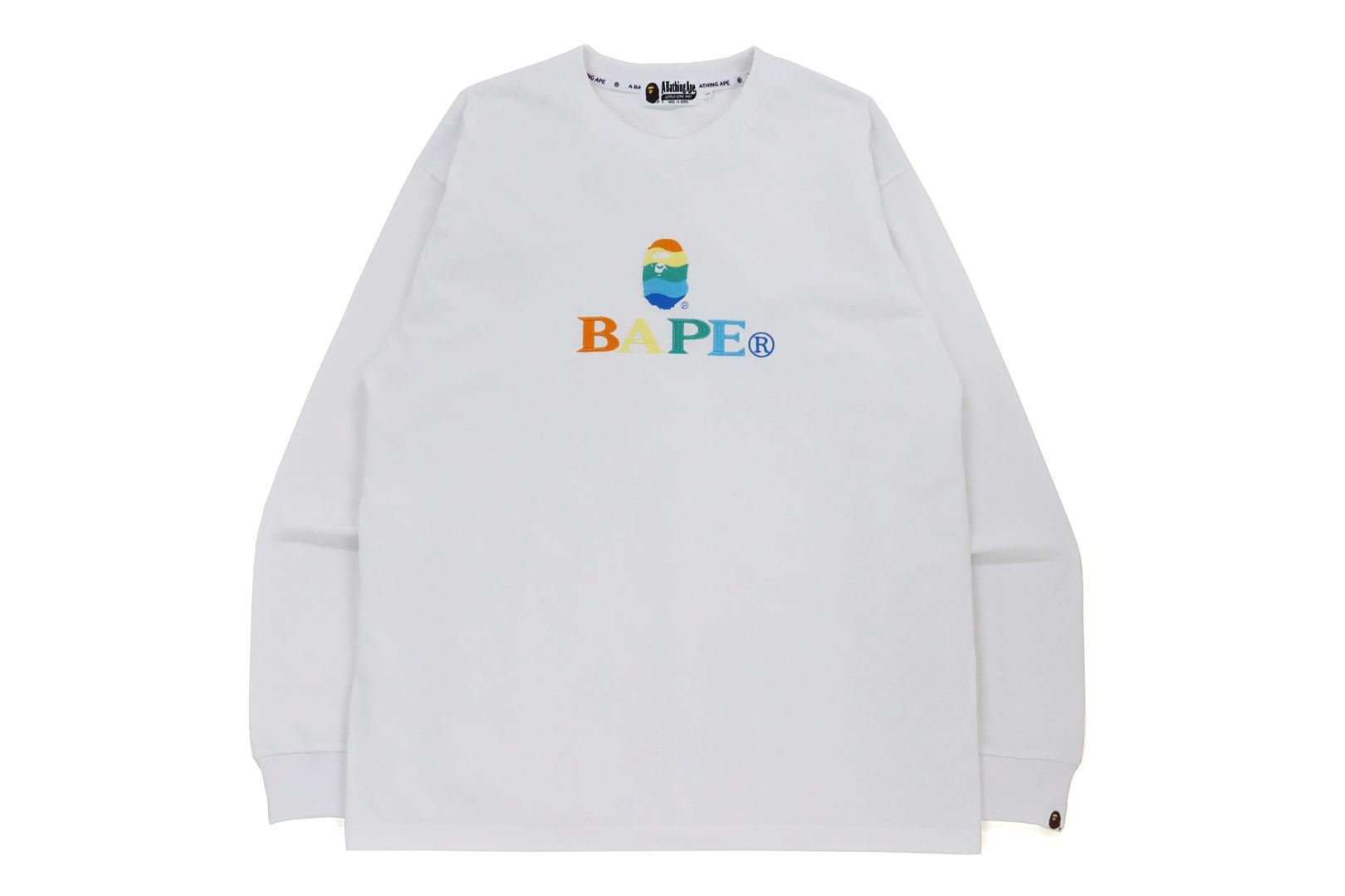 BAPE® EMBROIDERY RELAXED FIT L/S TEE_a0174495_15583188.jpg